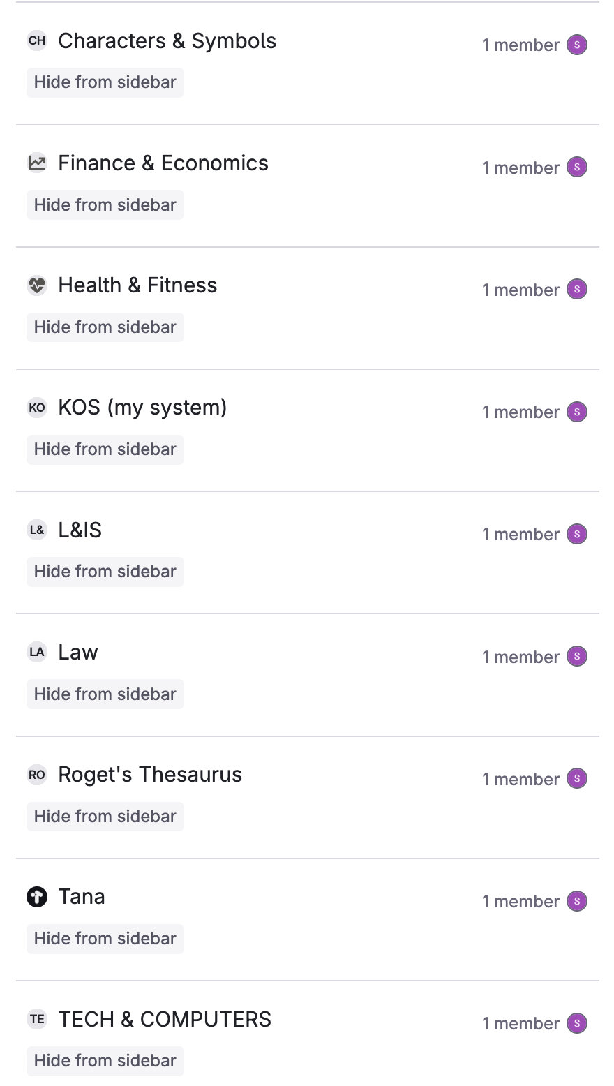 Tana workspace menu popup.png
